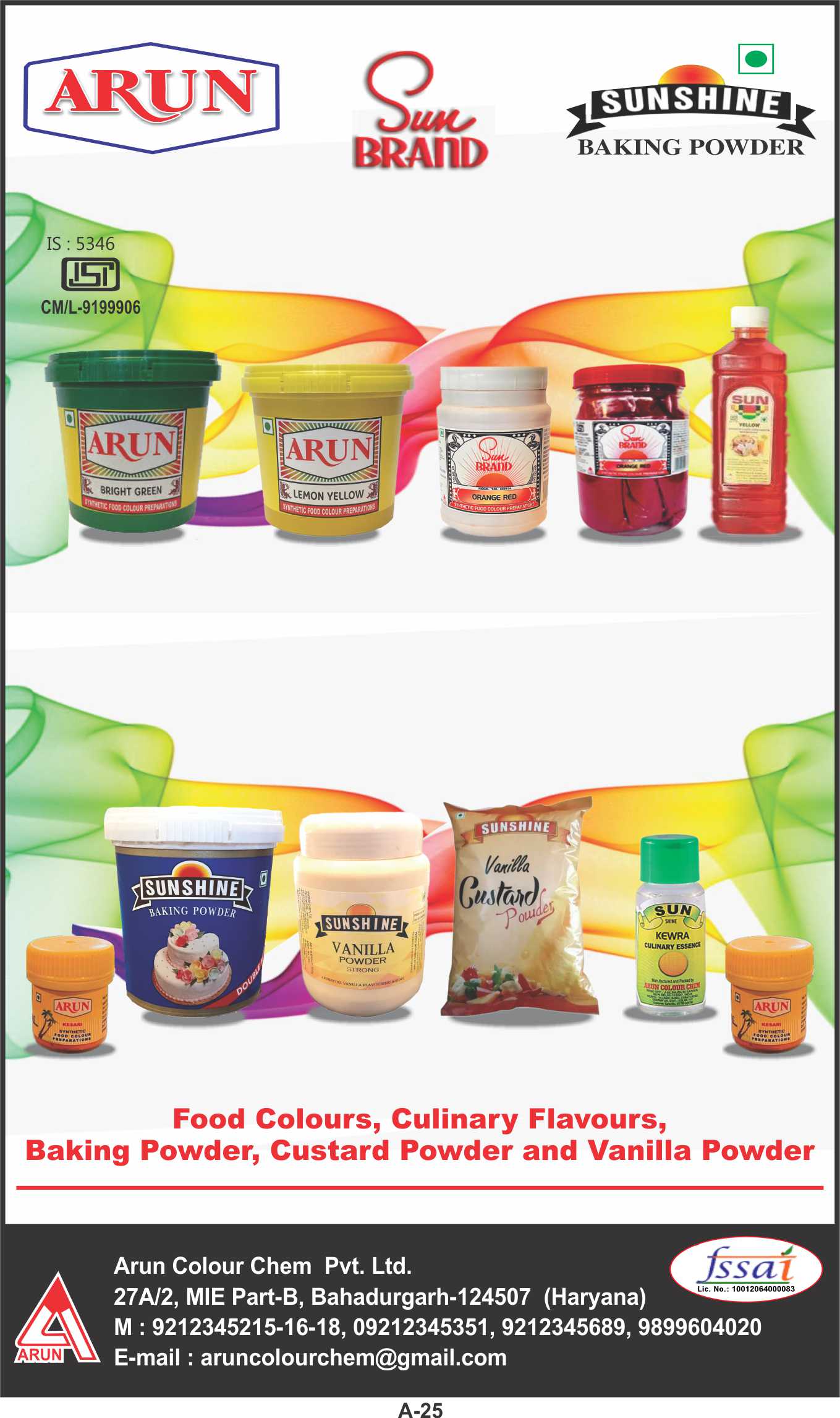 ARUN COLOUR CHEM PVT. LTD.